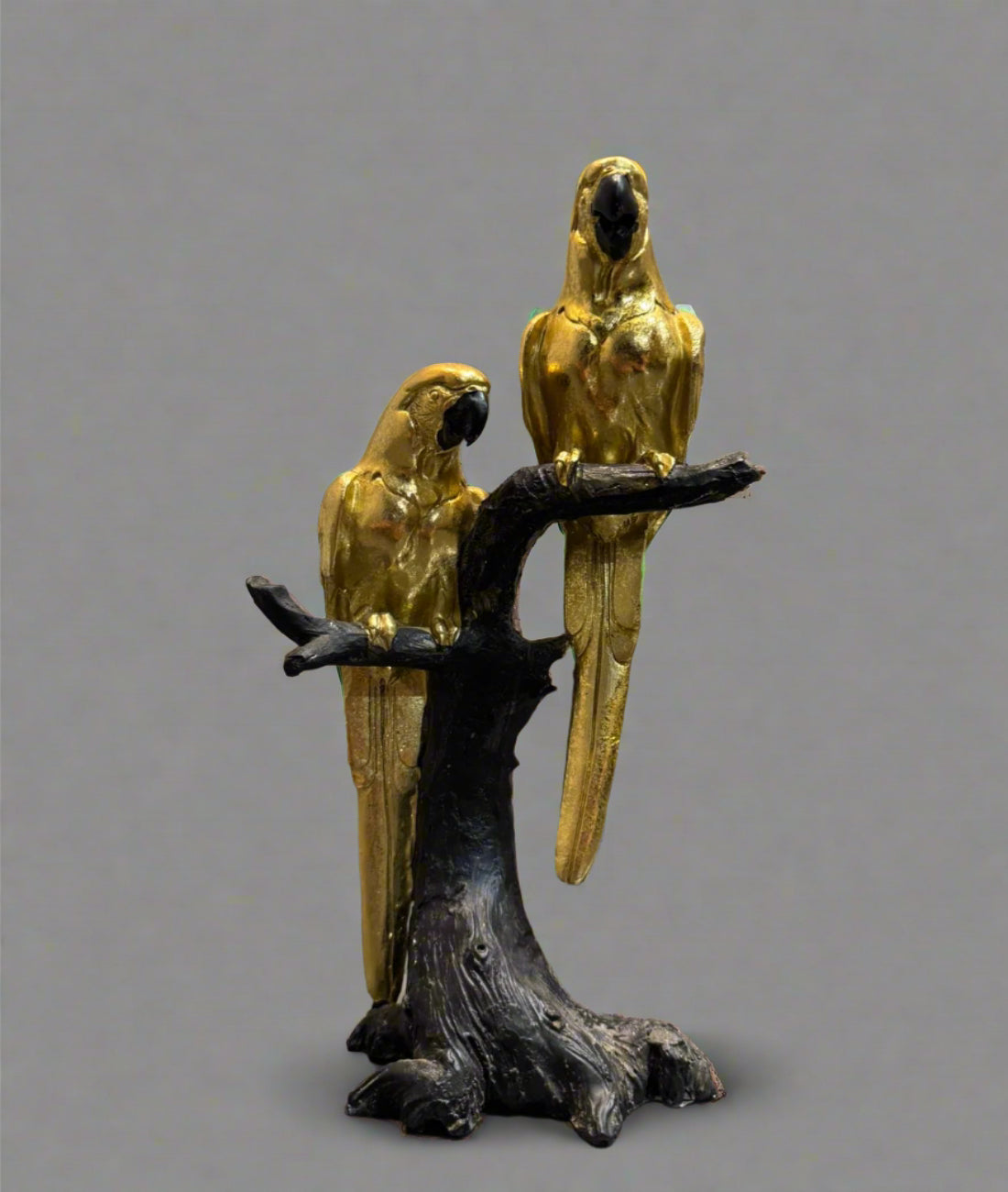 Parrots in Gold