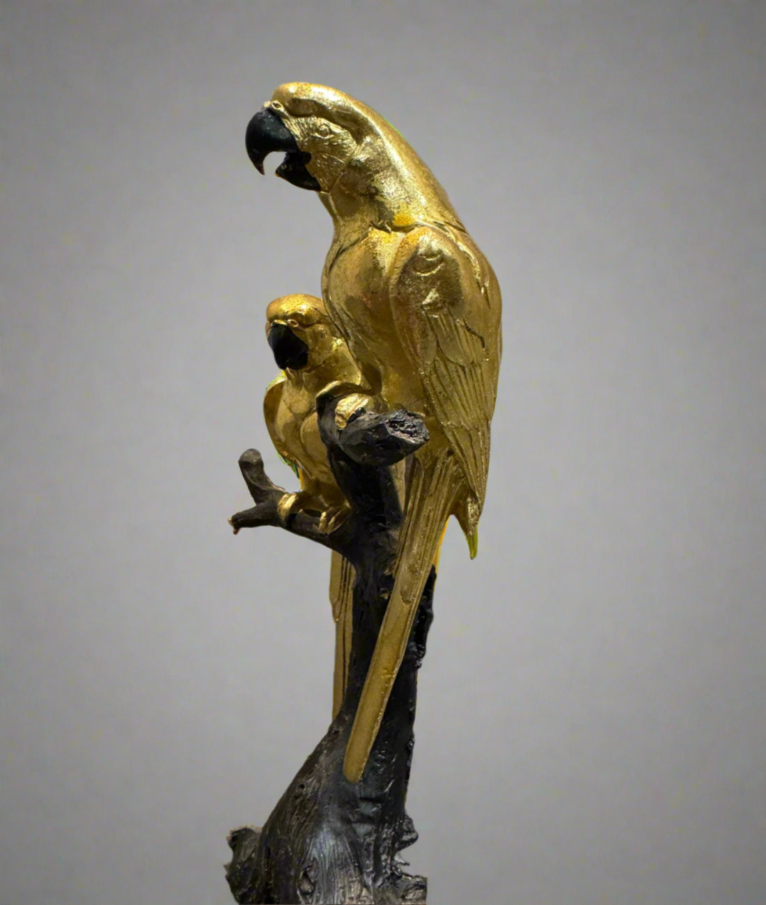 Parrots in Gold